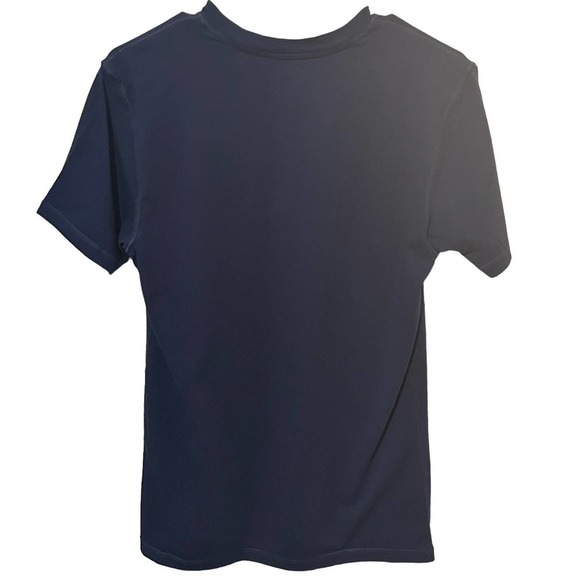 Polo Ralph Lauren Stretch Jersey V Neck Navy Tee - Picture 5 of 5